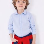 Boy basic cotton shirt Better Cotton