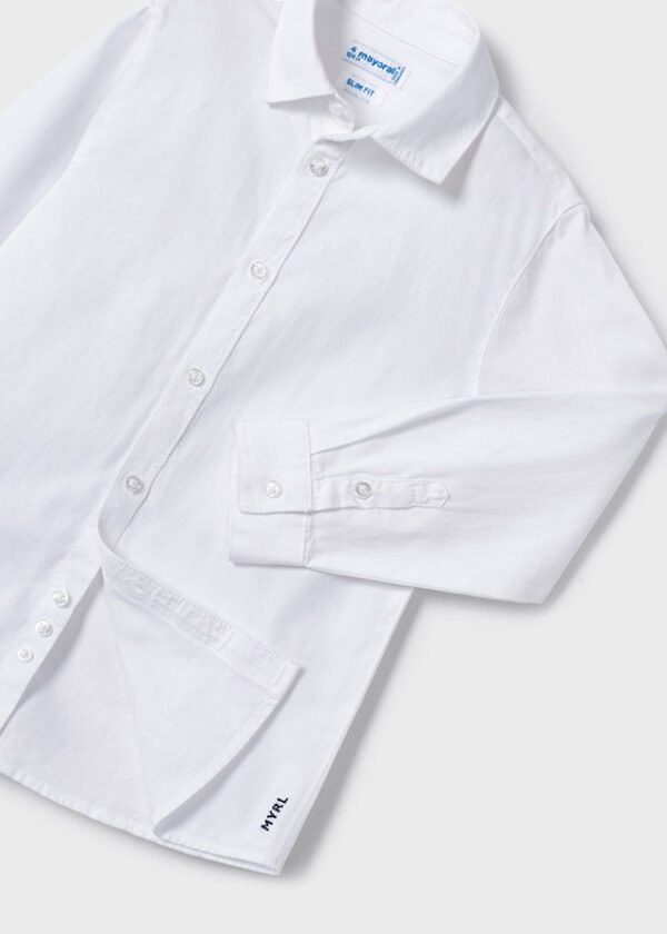 Boy basic cotton shirt Better Cotton