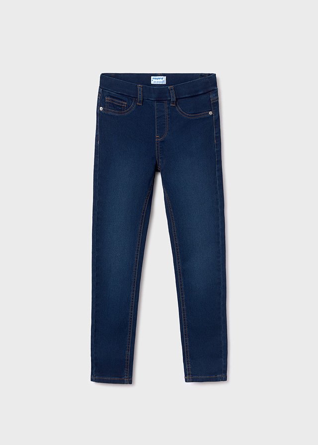 Girl slim fit cotton jeggings Better Cotton