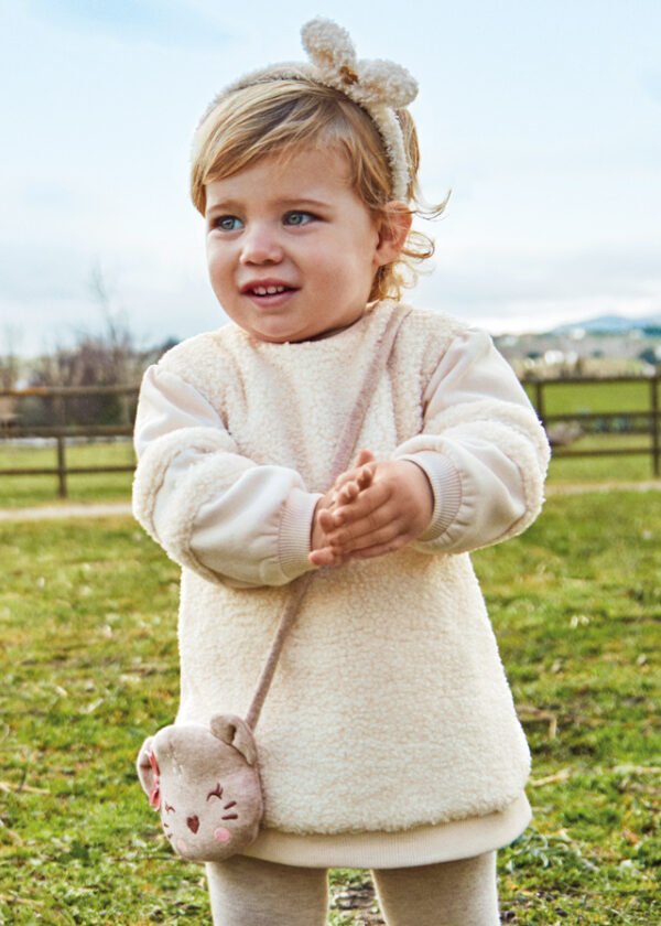 Baby dress with bag