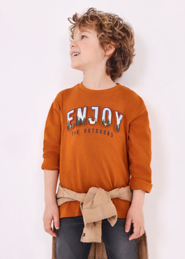 Boy embossed T-shirt Better Cotton