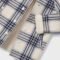 Girl double layer check coat