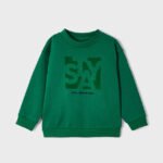 Boy drop shoulder jumper