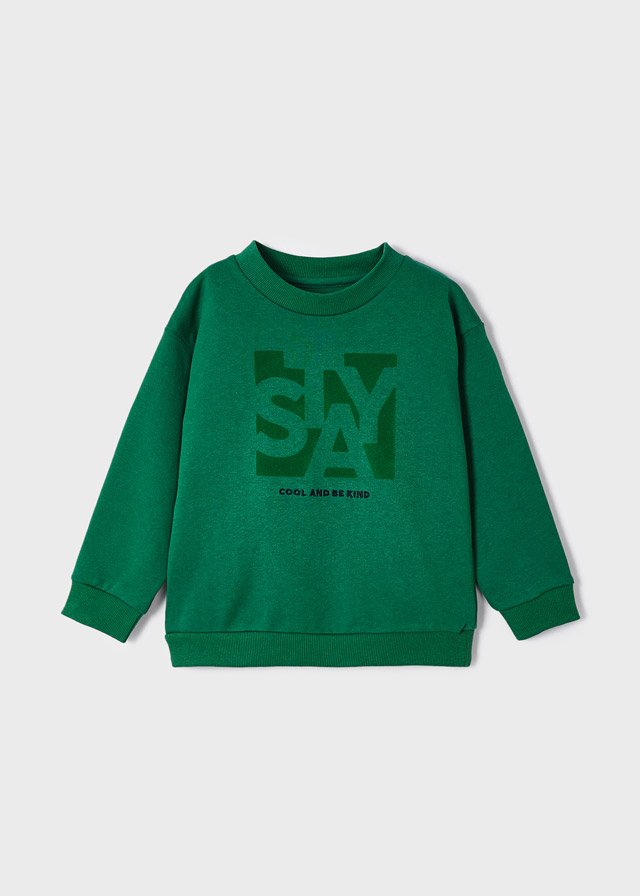 Boy drop shoulder jumper