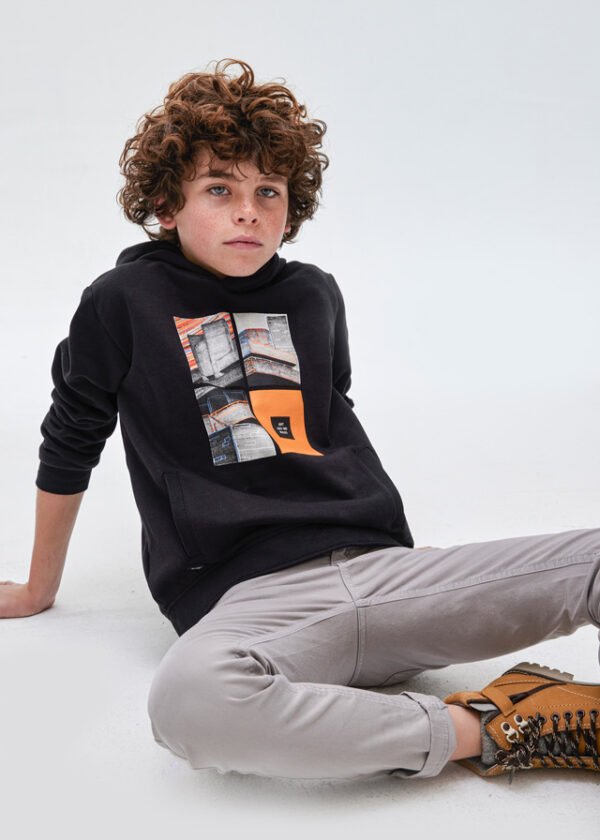 Boy print hoodie Better Cotton