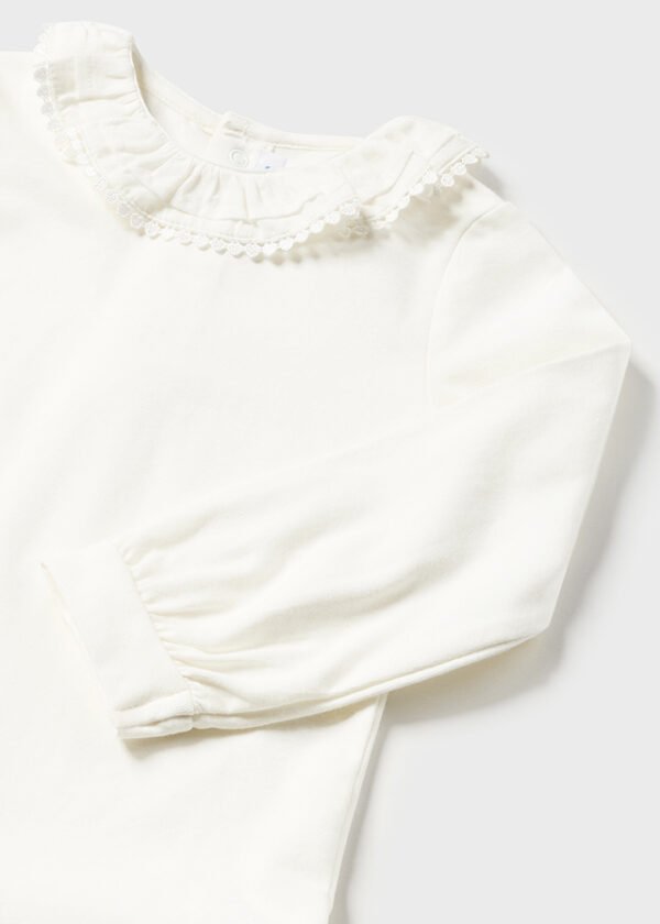 Baby ruffle cotton bodysuit Better Cotton