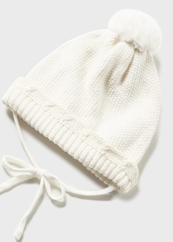 Newborn tricot coat and hat
