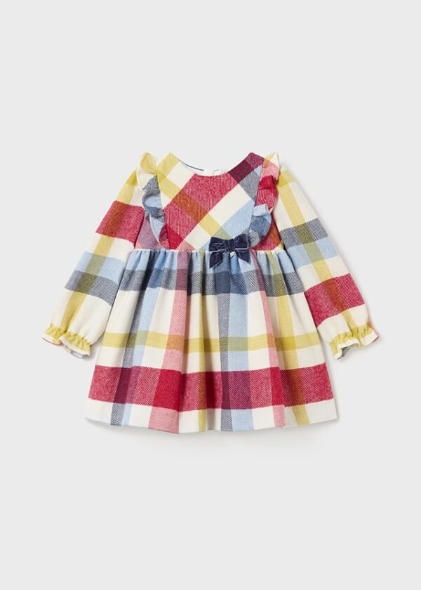 Baby check dress