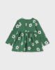 Baby jacquard print dress