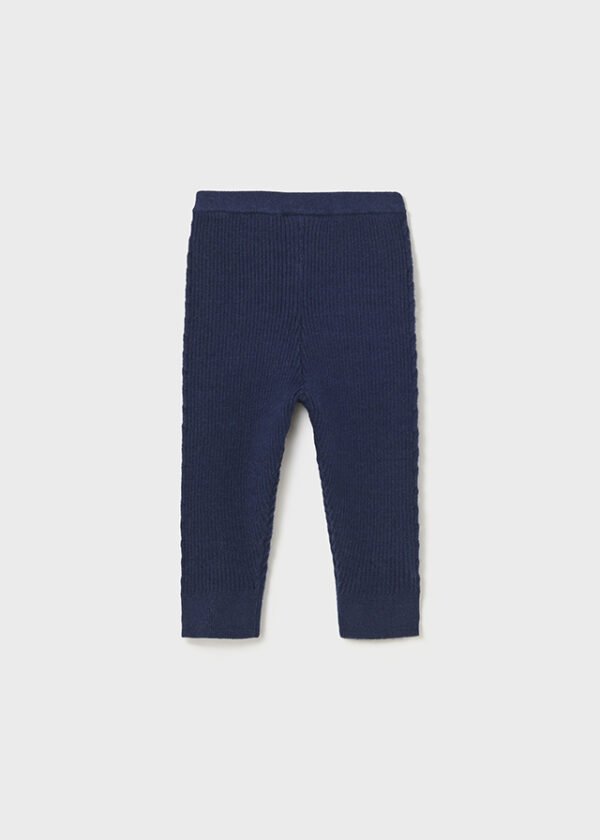 Baby rib knit leggings