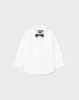 Baby cotton shirt with detachable bow tie Better Cotton