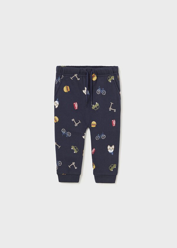 Baby print joggers