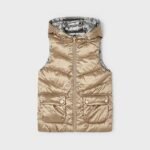 Girl reversible gilet