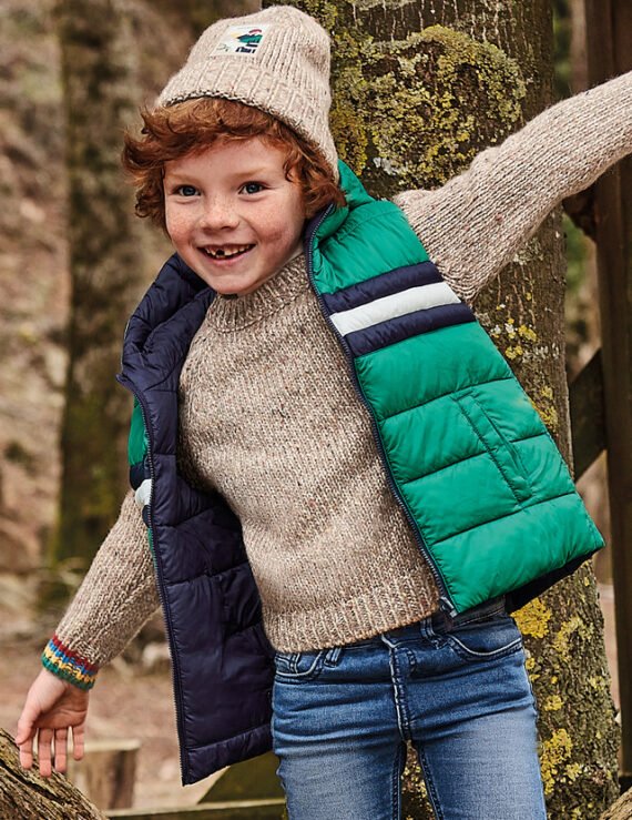 Reversible gilet boy