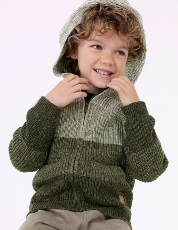 Boy tricot cardigan