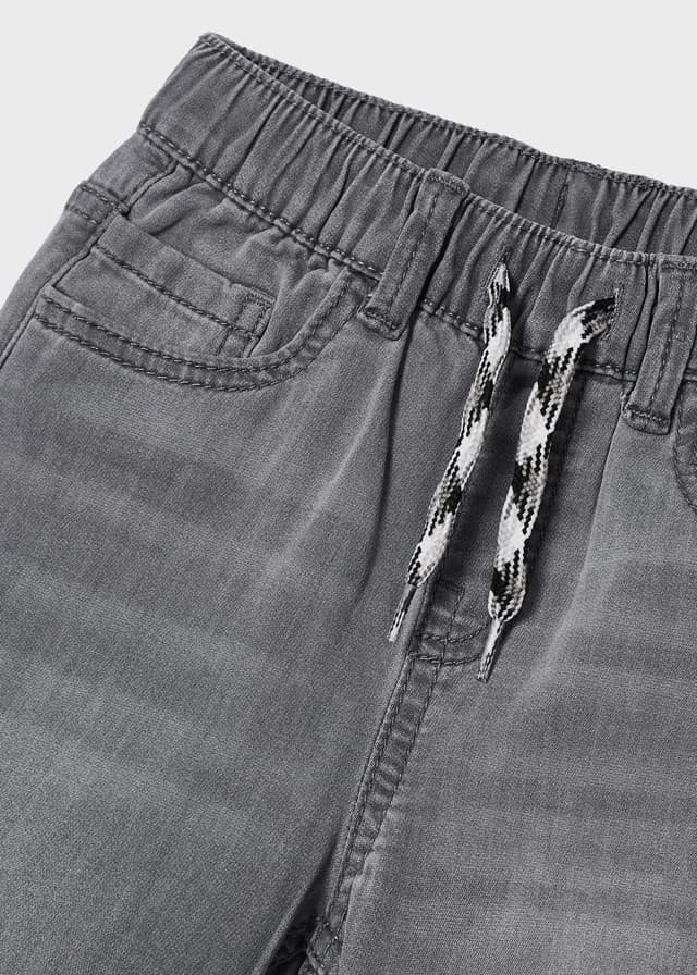 Boy denim joggers Better Cotton