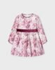 Girl jacquard print dress