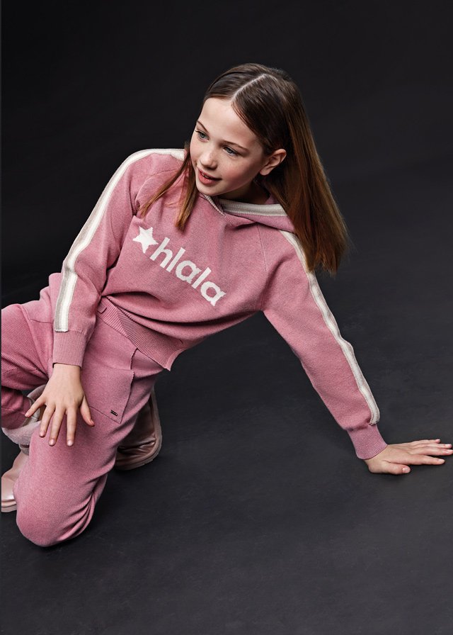 Girl 2 piece tricot set