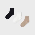 ECOFRIENDS set of 3 basic socks girl MAYORAL