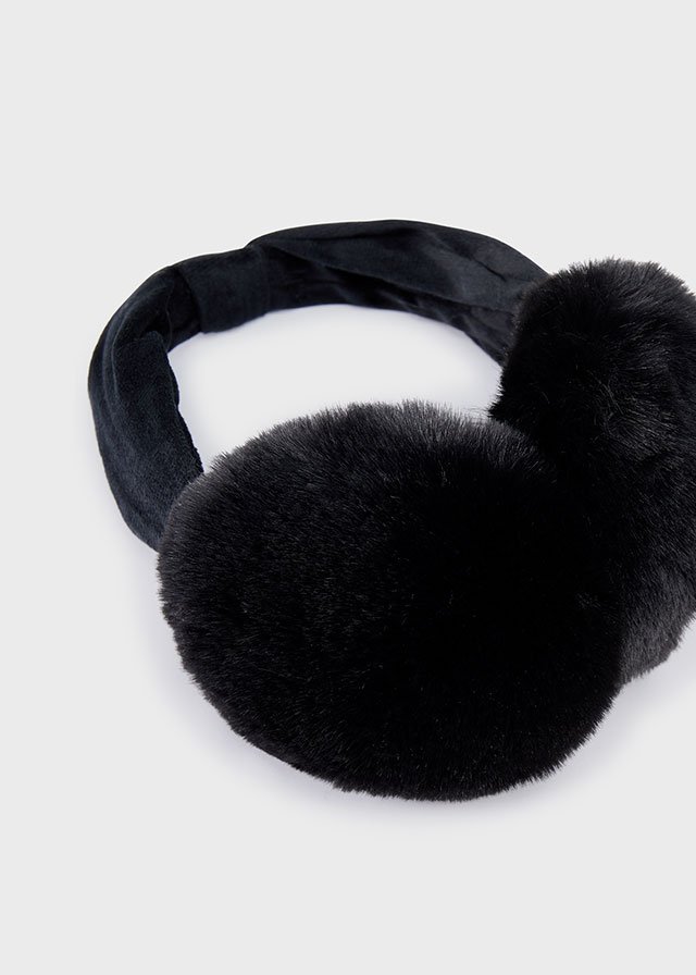 Girl fur ear muffs
