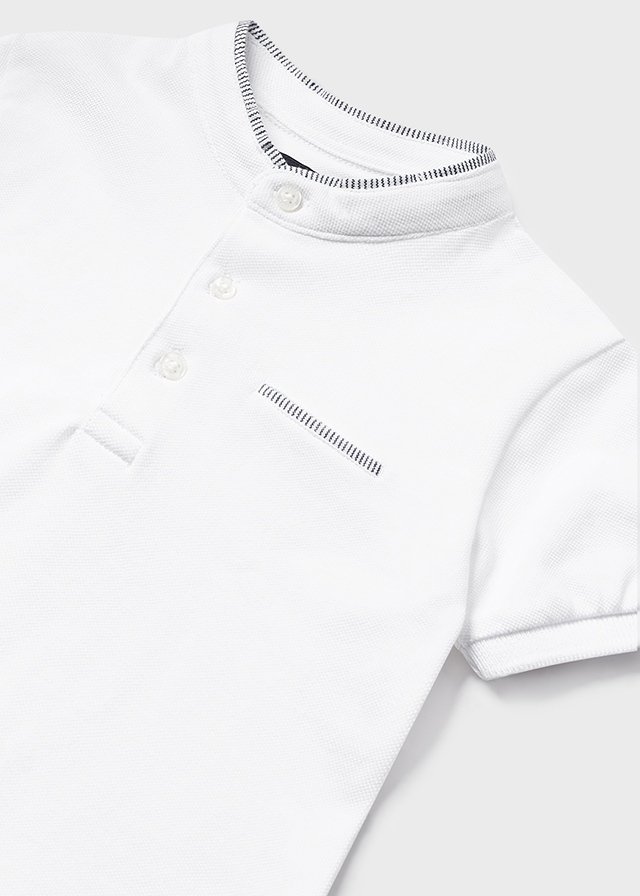Grandad collar Polo shirt baby