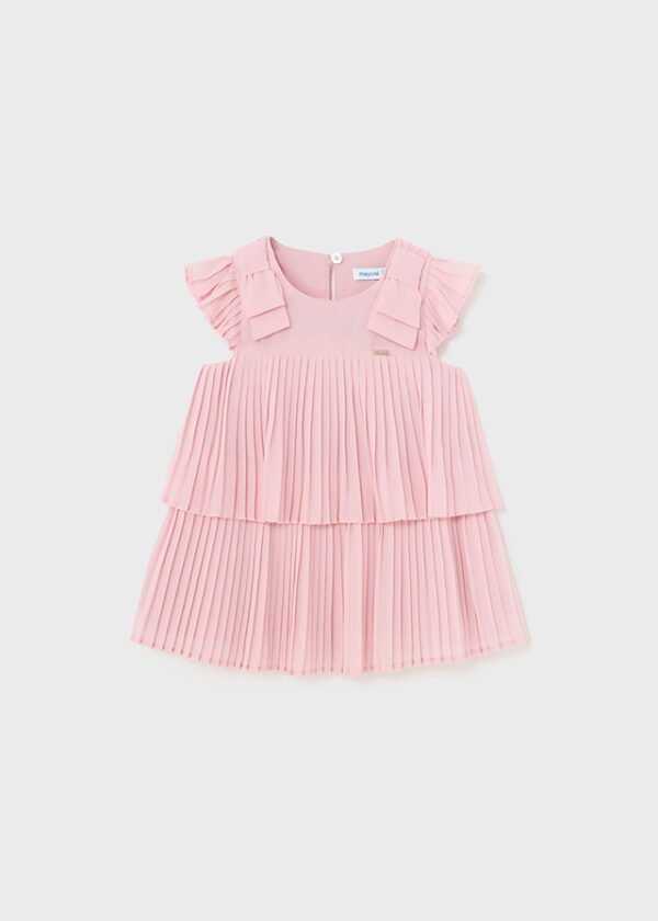 Baby Bow Pleated Dress