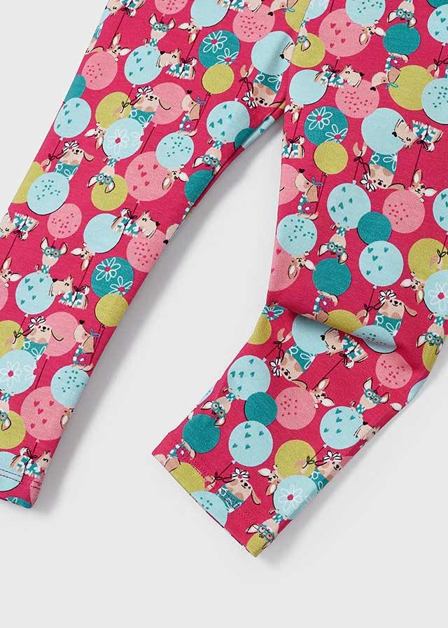 Sustainable cotton leggings girl