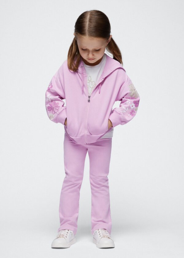 2 piece sustainable cotton tracksuit girl