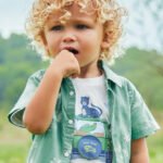 Sustainable cotton T-shirt baby