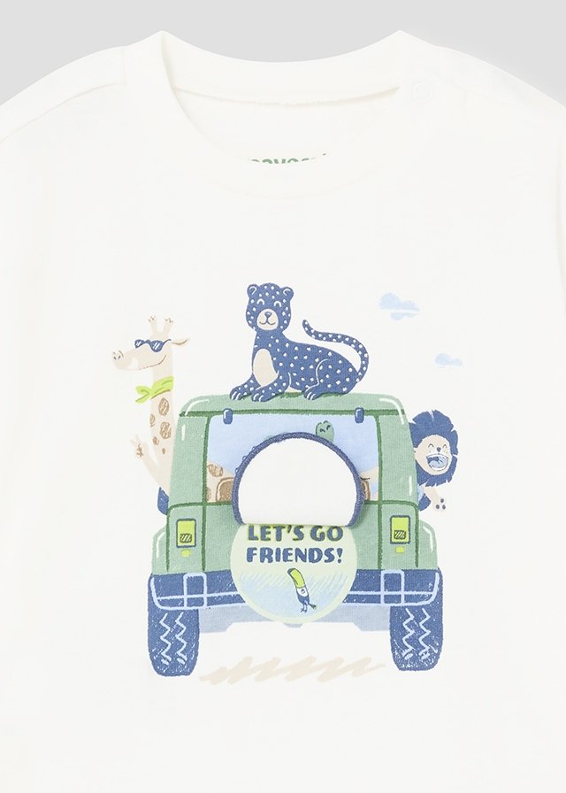 Sustainable cotton T-shirt baby