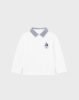 Baby Long Sleeved Contrast Polo Better Cotton