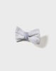 Baby cotton shirt with detachable bow tie