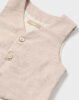 Baby Formal Linen Waistcoat