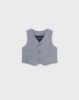 Baby Formal Linen Waistcoat