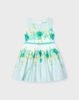 Girl Poplin Belted Dress