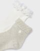 2 pack organic cotton socks girl