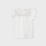 Girl guipure top Better Cotton