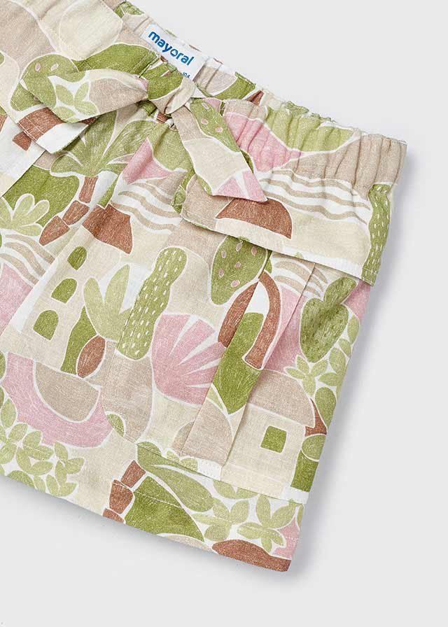 Girl Print Shorts Better Cotton