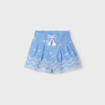 Girl Embroidered Shorts