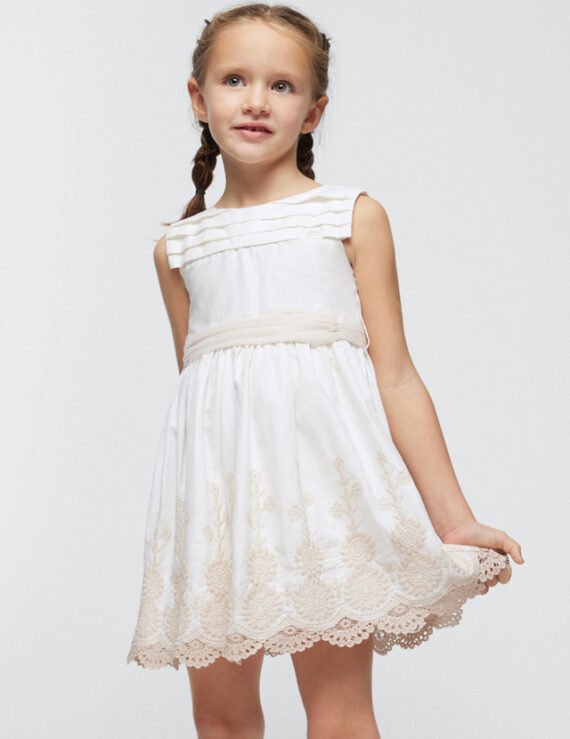 Girl Embroidered Dress Better Cotton