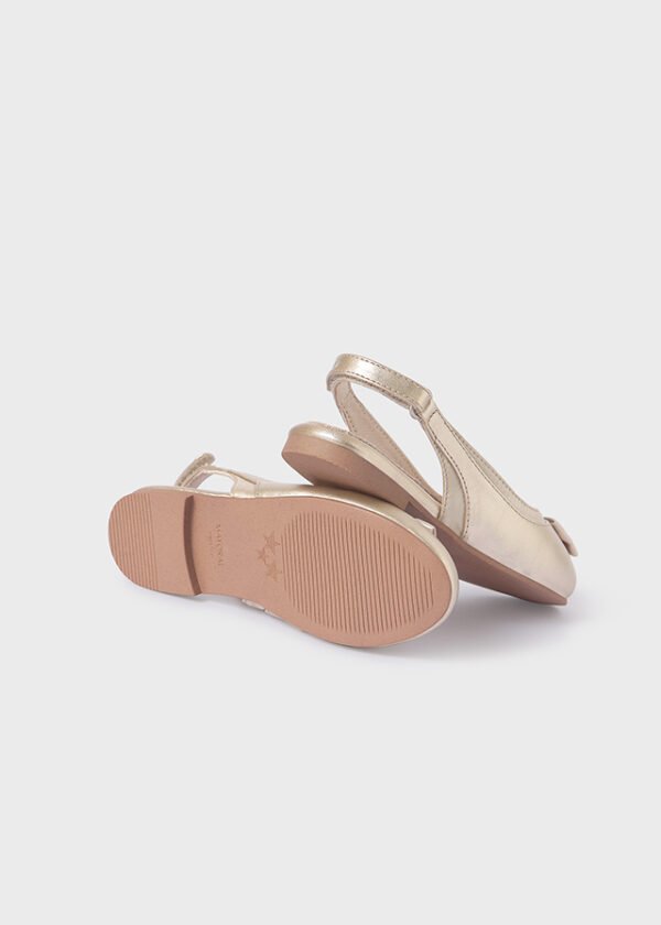 Girl Bow Ballet Flats Sustainable Leather