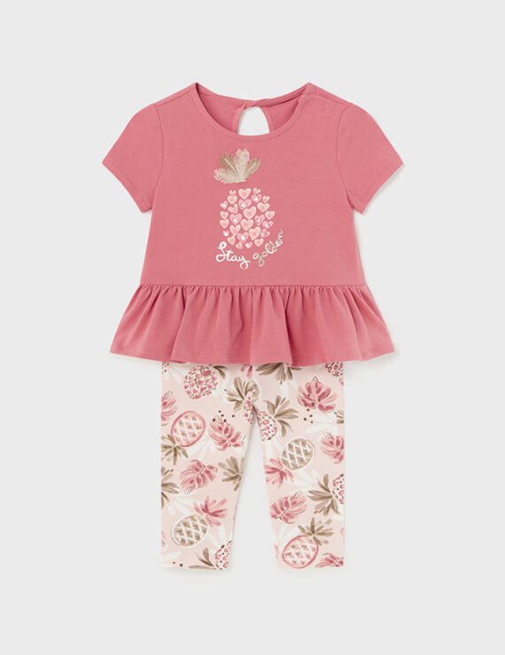 Baby 2 Piece Set with Ruffle T-Shirt