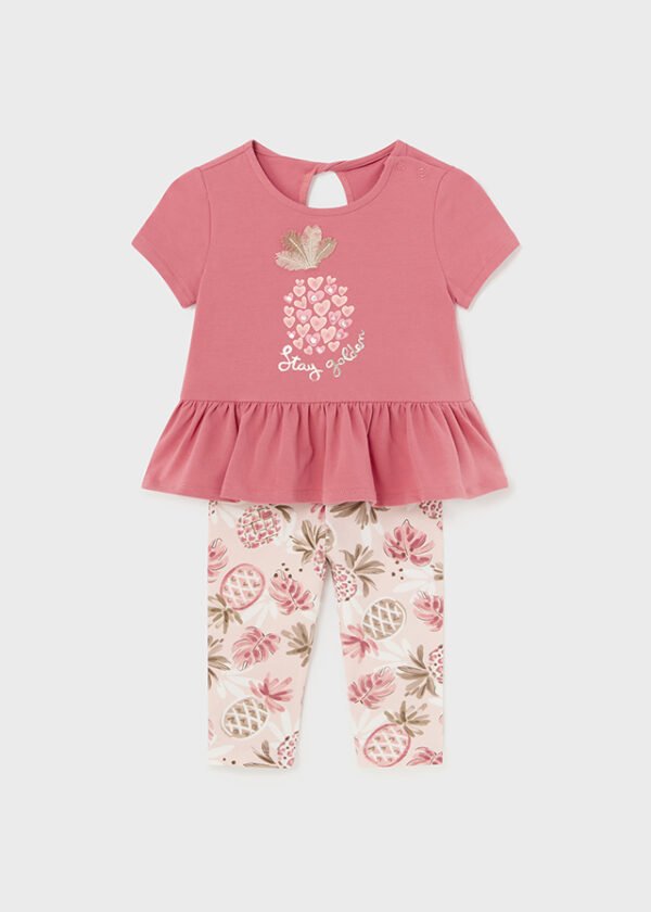 Baby 2 Piece Set with Ruffle T-Shirt