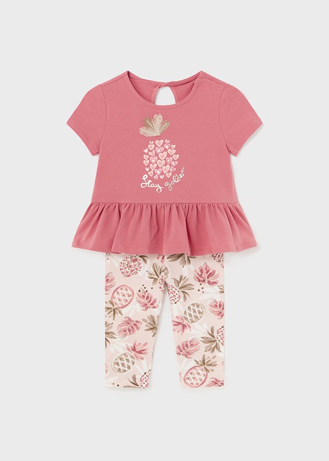 Baby 2 Piece Set with Ruffle T-Shirt