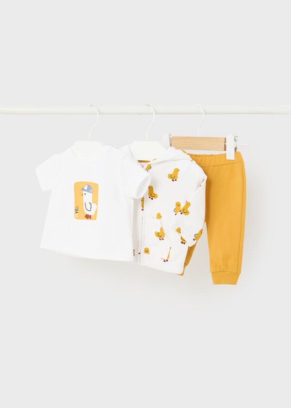 Newborn 3 Piece Tracksuit Set Better Cotton