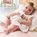 Newborn Dress with Mikado Nappy Cover