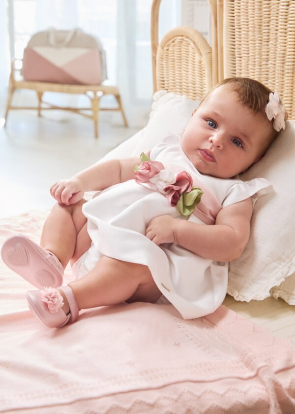 Newborn Dress with Mikado Nappy Cover