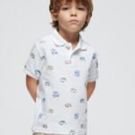 Boy Print Polo Shirt Better Cotton