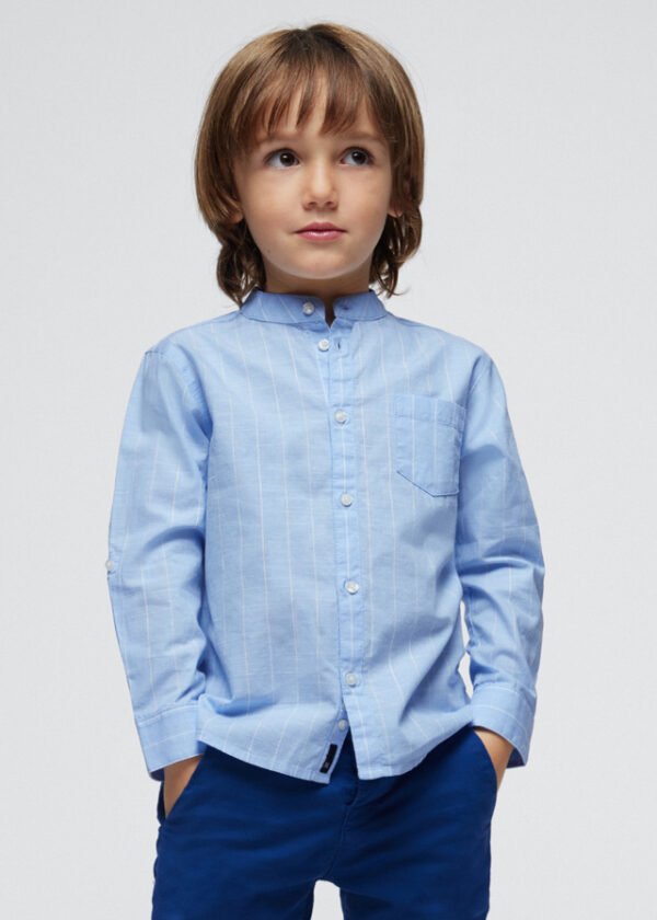 Boy Long Sleeved Striped Shirt Better Cotton