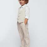 Boy Linen Pants Stripes